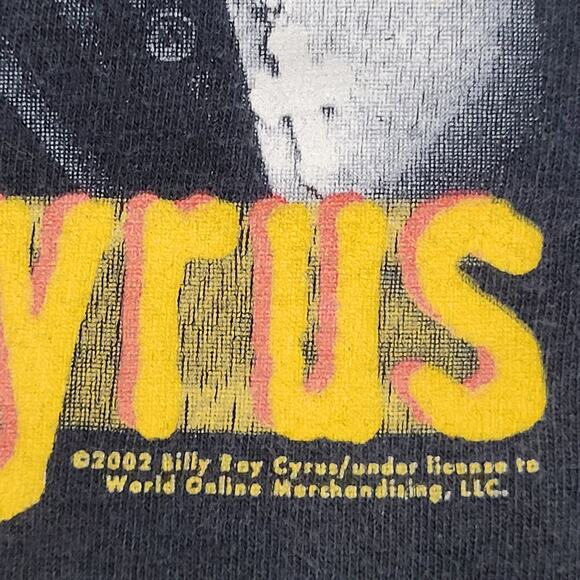Vintage Billy-Ray-Cyrus Shirt XL 23x27 2002 Tour - Picture 14 of 16